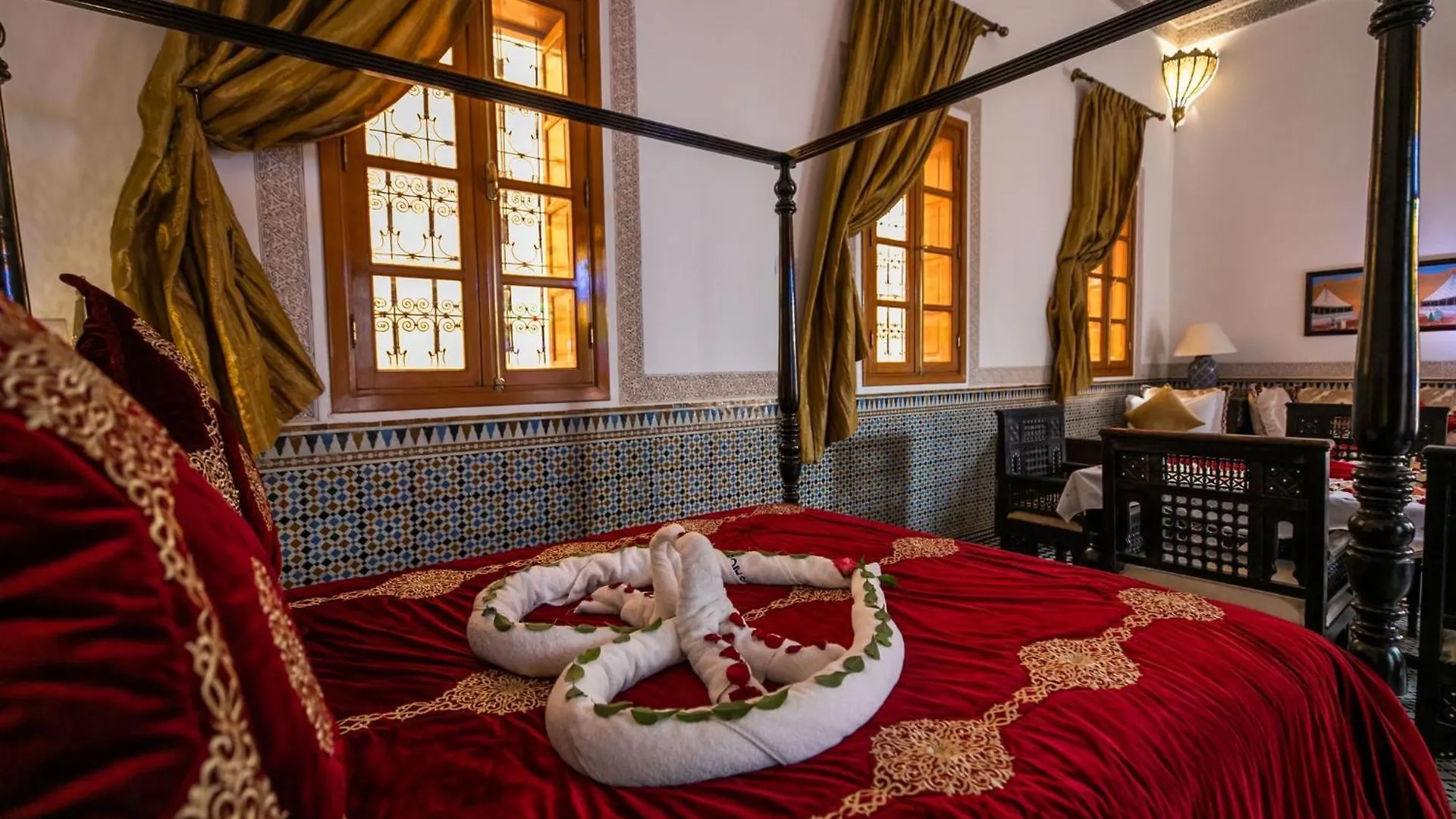 Room In Bb - Riad Authentic Palace Spa - Royale Suite Al Cazar فاس